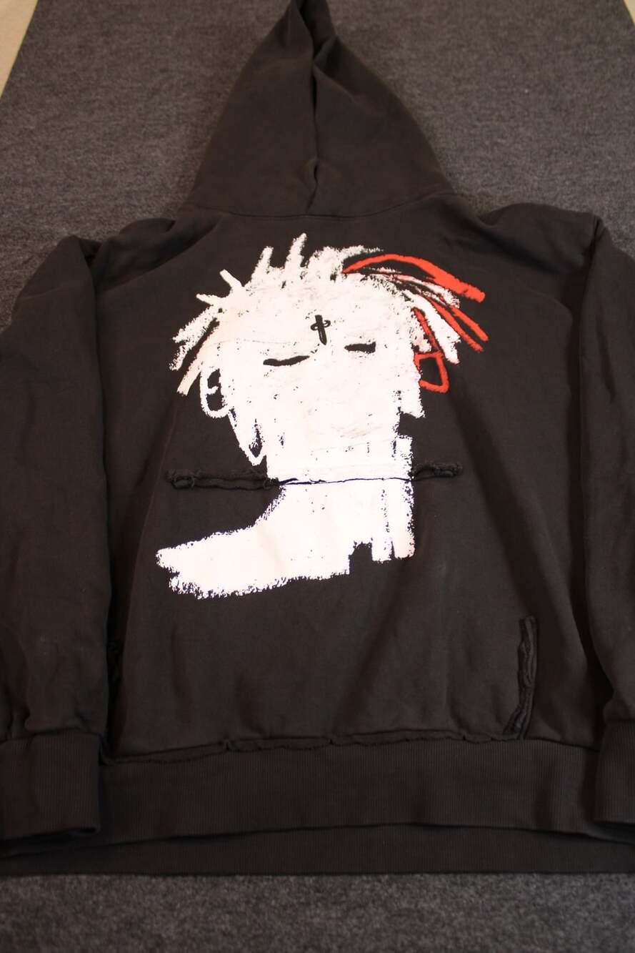 21 Savage Tour Graphic Print Black Hoodie